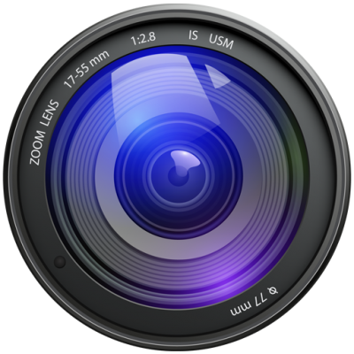 Camera Lens Free Cut Out
