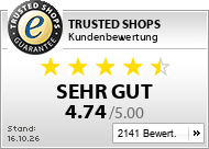 Trusted Shops Kundenbewertungen