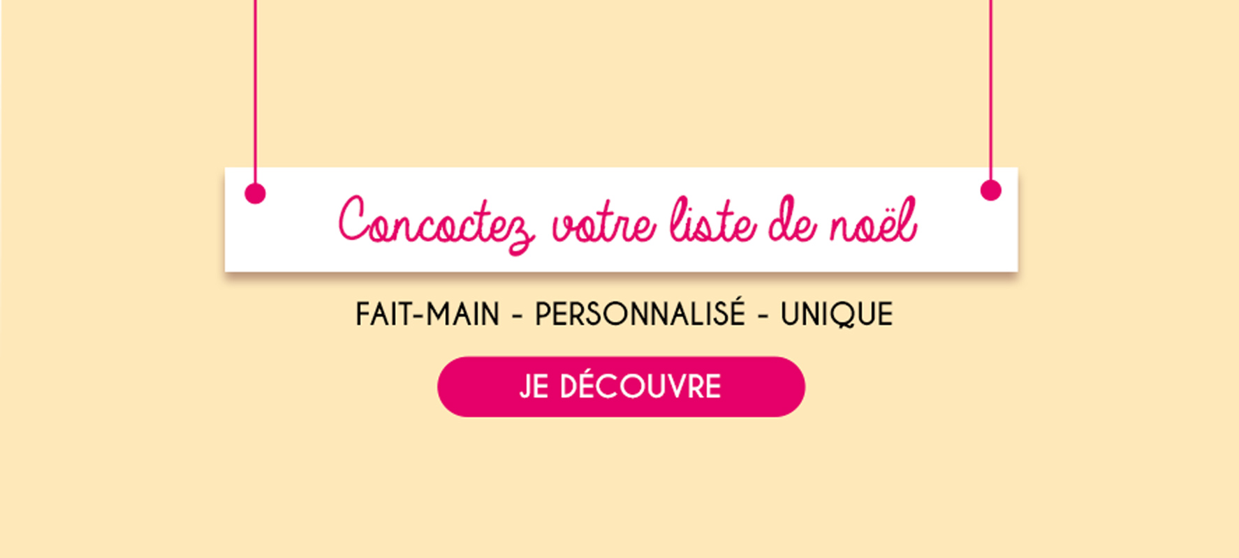 Banni&egrave;re de No&euml;l, liste id&eacute;es cadeaux pour no&euml;l
