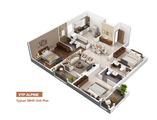 VTP Blue Waters Floor Plan