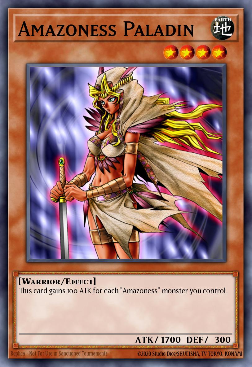 Image for Amazoness Paladin card.