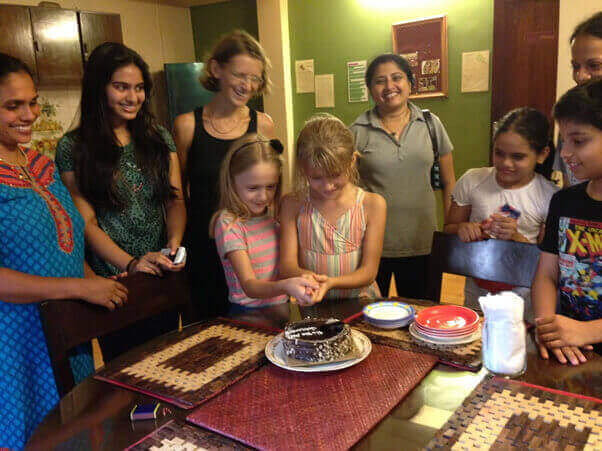 Birthday Celebrations at Goa Yoga School