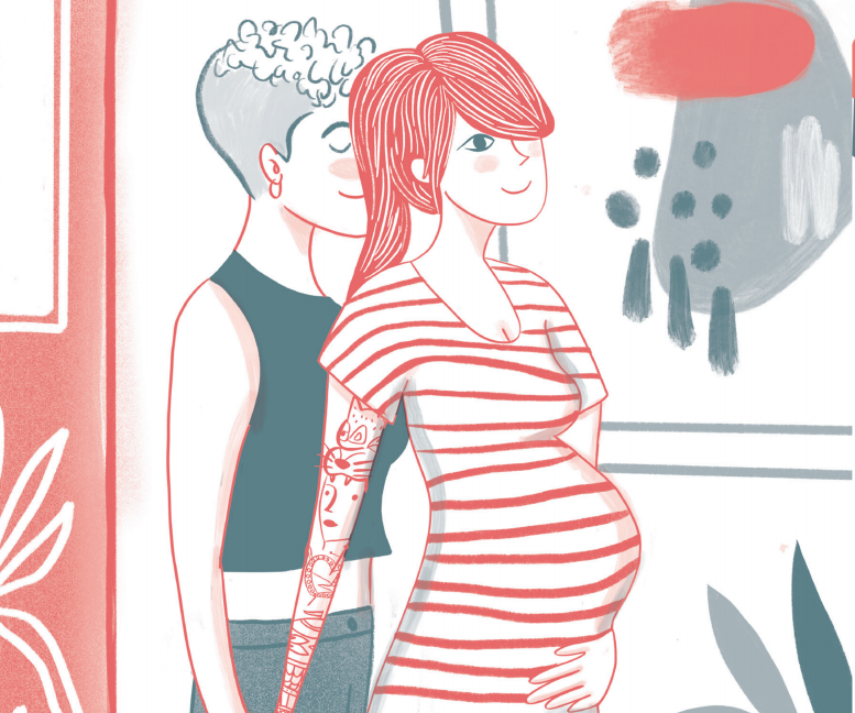 'Bi Mother My Friend': una familia compuesta por mam&aacute;, mami e hijo