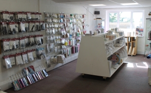 https://www yellowbutterflycakes co uk/ internal picture of our store and display area