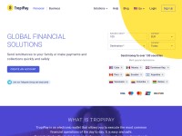 Desktop screenshot for tropipay.com