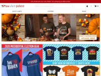 Desktop screenshot for teeshirtpalace.com