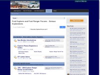 Desktop screenshot for explorerforum.com