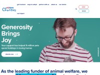 Desktop screenshot for petsmartcharities.org