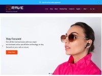 Desktop screenshot for rave.pk