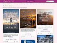 Desktop screenshot for purelovequotes.com