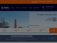 Desktop screenshot for msccruisesusa.com