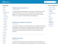Desktop screenshot for 10ejemplos.com
