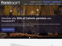 Desktop screenshot for parishsoft.com