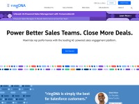 Desktop screenshot for ringdna.com