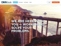 Desktop screenshot for dmvdesk.com