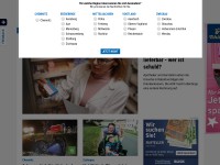 Desktop screenshot for freiepresse.de