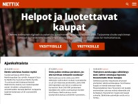 Desktop screenshot for nettix.fi