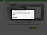 Desktop screenshot for nextgentel.no