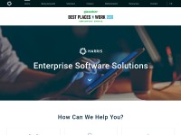 Desktop screenshot for harriscomputer.com