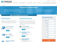 Desktop screenshot for comdata.com