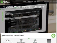 Desktop screenshot for planetestream.com