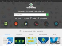 Desktop screenshot for tutorialspoint.com