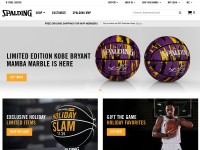 Desktop screenshot for spalding.com