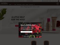Desktop screenshot for aveda.com