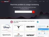 Desktop screenshot for downdetector.com