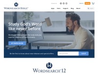 Desktop screenshot for wordsearchbible.com