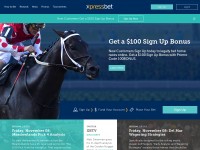Desktop screenshot for xpressbet.com