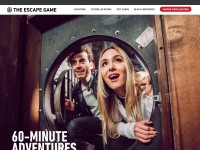 Desktop screenshot for theescapegame.com