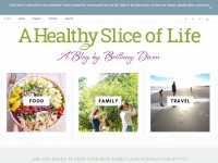 Desktop screenshot for ahealthysliceoflife.com