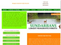 Desktop screenshot for visitsunderbans.com