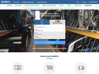 Desktop screenshot for b-parts.com