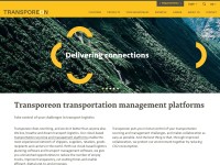 Desktop screenshot for transporeon.com