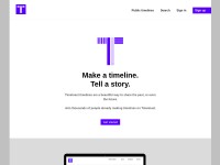 Desktop screenshot for timetoast.com