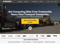 Desktop screenshot for veritread.com