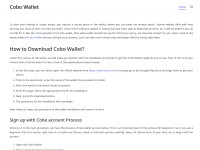 Desktop screenshot for cobowalle.com
