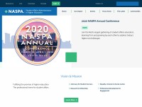 Desktop screenshot for naspa.org