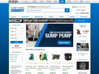 Desktop screenshot for sumppumpsdirect.com