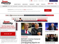 Desktop screenshot for hannity.com