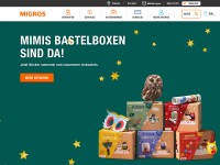 Desktop screenshot for migros.ch