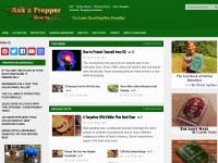 Desktop screenshot for askaprepper.com