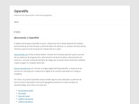 Desktop screenshot for openalfa.com