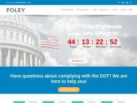 Desktop screenshot for foleyservices.com