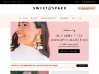 Desktop screenshot for sweetandspark.com