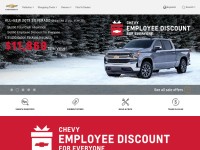 Desktop screenshot for chevy.com