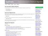 Desktop screenshot for sqlines.com