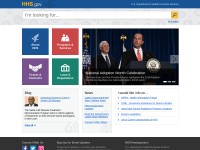 Desktop screenshot for dhhs.gov